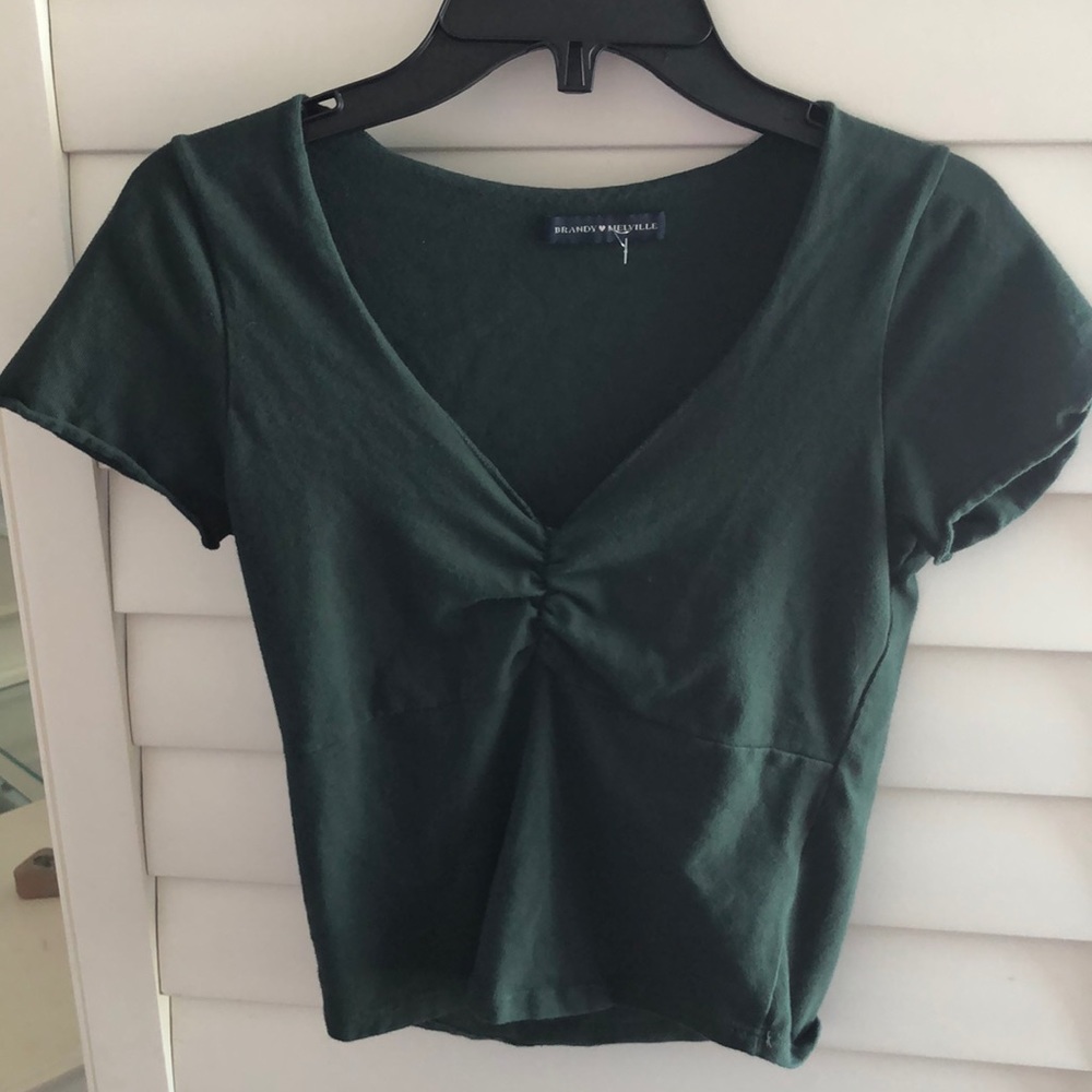 green brandy melville top